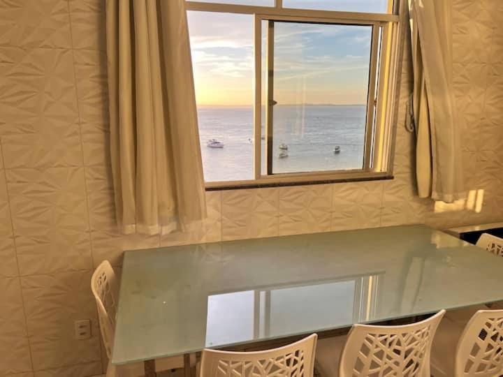 Apartamento No Farol Da Barra. Vista Deslumbrante Para O Mar! No Circuito Do Carnaval. Ao Lado Do Porto Da Barra ! Salwador Zewnętrze zdjęcie